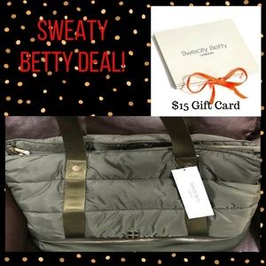 Sweaty Betty Luxe Gym Bag